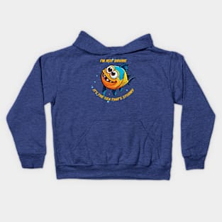 The drunken fish Kids Hoodie